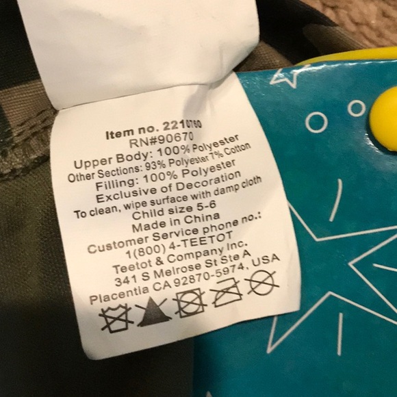 Teetot Special Forces. Size 5-6 - Picture 8 of 8